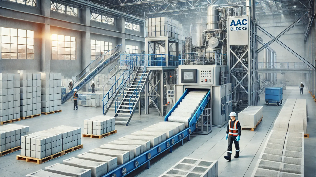AAC Block Manufacturing Process